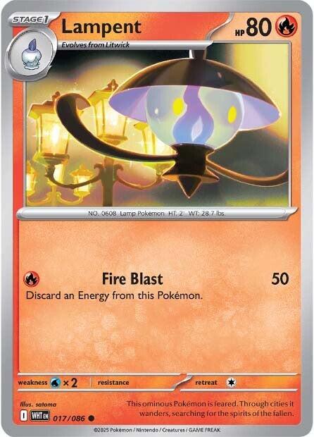 Lampent (017/086) [Scarlet & Violet: White Flare] | Exor Games Summserside