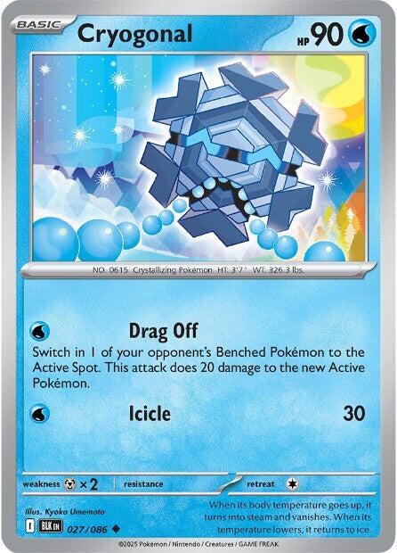 Cryogonal (027/086) [Scarlet & Violet: Black Bolt] | Exor Games Summserside