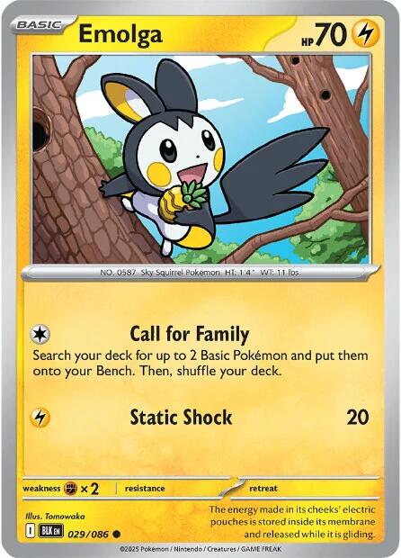 Emolga (029/086) [Scarlet & Violet: Black Bolt] | Exor Games Summserside