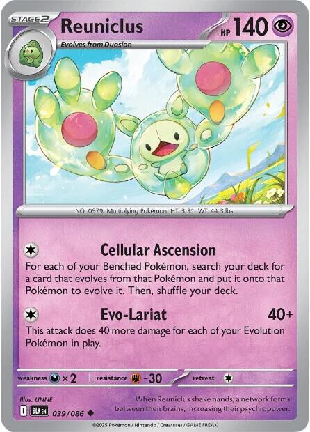 Reuniclus (039/086) [Scarlet & Violet: Black Bolt] | Exor Games Summserside