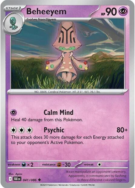 Beheeyem (041/086) [Scarlet & Violet: Black Bolt] | Exor Games Summserside