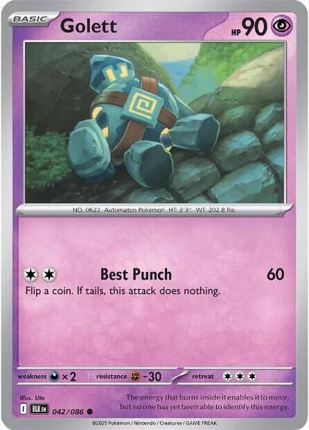 Golett (042/086) [Scarlet & Violet: Black Bolt] | Exor Games Summserside