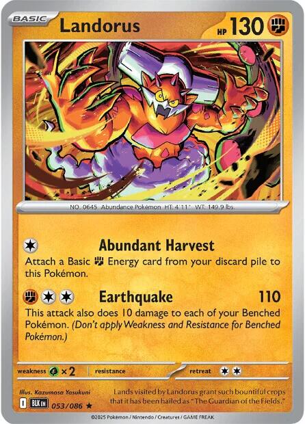 Landorus (053/086) [Scarlet & Violet: Black Bolt] | Exor Games Summserside
