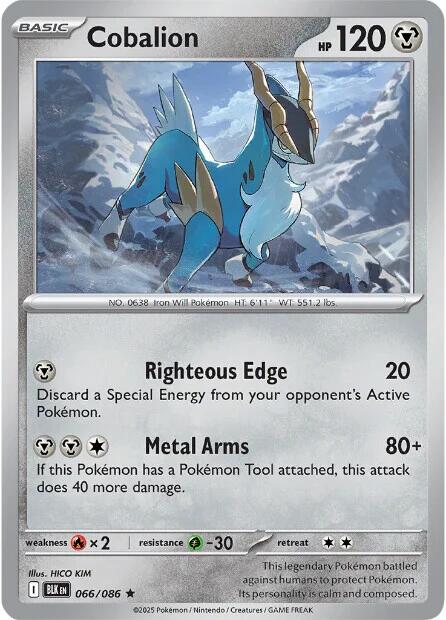 Cobalion (066/086) [Scarlet & Violet: Black Bolt] | Exor Games Summserside