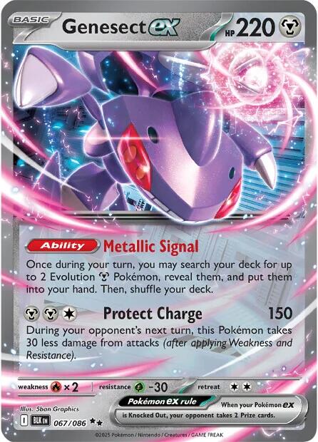 Genesect ex (067/086) [Scarlet & Violet: Black Bolt] | Exor Games Summserside