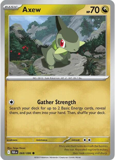 Axew (068/086) [Scarlet & Violet: Black Bolt] | Exor Games Summserside