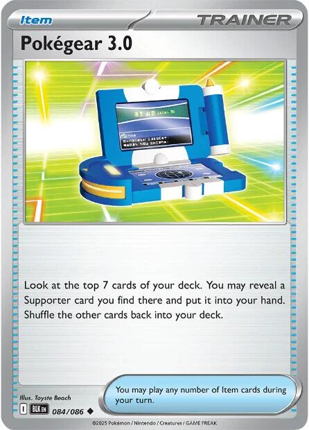 Pokegear 3.0 (084/086) [Scarlet & Violet: Black Bolt] | Exor Games Summserside