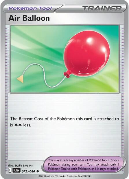 Air Balloon (079/086) [Scarlet & Violet: Black Bolt] | Exor Games Summserside