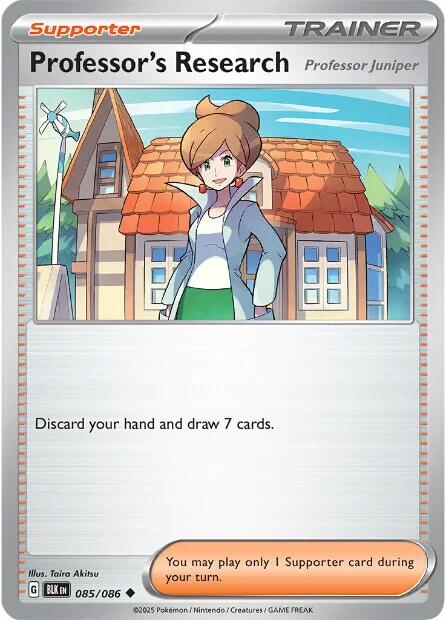 Professor's Research (085/086) [Scarlet & Violet: Black Bolt] | Exor Games Summserside