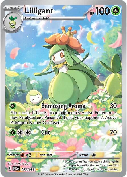 Lilligant (092/086) [Scarlet & Violet: Black Bolt] | Exor Games Summserside
