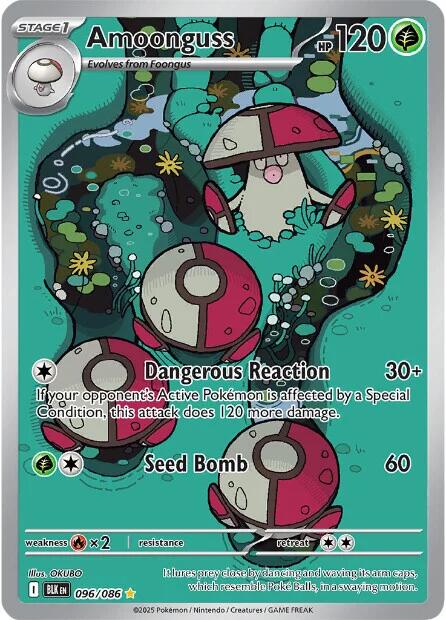Amoonguss (096/086) [Scarlet & Violet: Black Bolt] | Exor Games Summserside