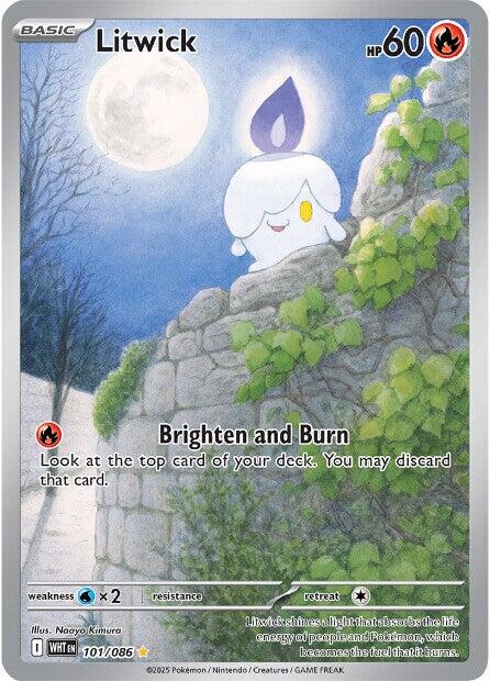Litwick (101/086) [Scarlet & Violet: White Flare] | Exor Games Summserside