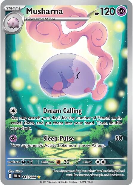Musharna (117/086) [Scarlet & Violet: Black Bolt] | Exor Games Summserside