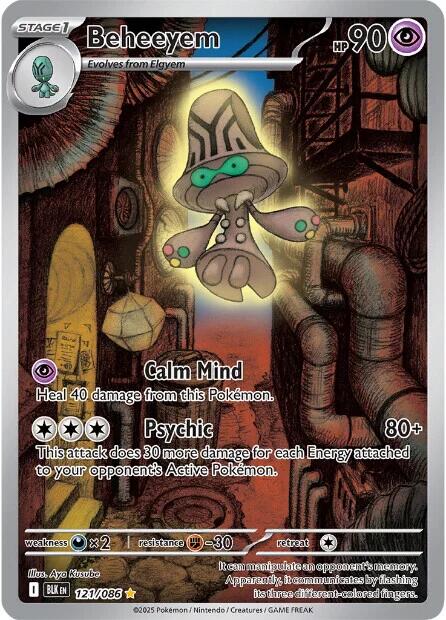 Beheeyem (121/086) [Scarlet & Violet: Black Bolt] | Exor Games Summserside