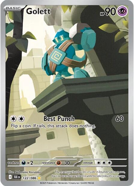Golett (122/086) [Scarlet & Violet: Black Bolt] | Exor Games Summserside