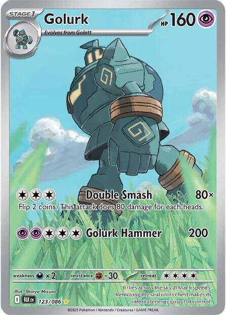 Golurk (123/086) [Scarlet & Violet: Black Bolt] | Exor Games Summserside