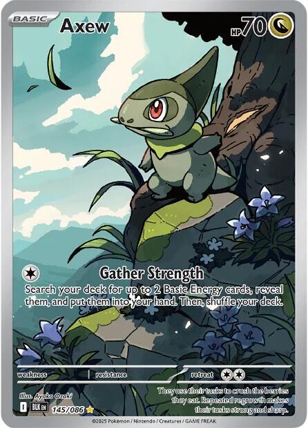 Axew (145/086) [Scarlet & Violet: Black Bolt] | Exor Games Summserside
