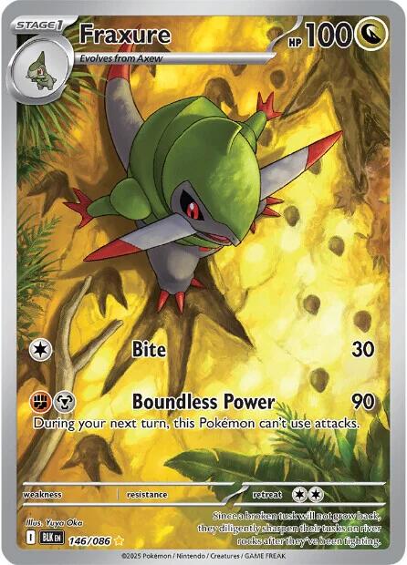 Fraxure (146/086) [Scarlet & Violet: Black Bolt] | Exor Games Summserside