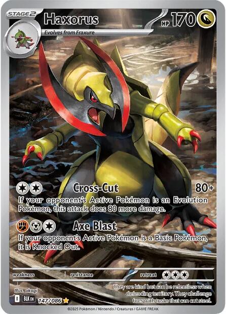 Haxorus (147/086) [Scarlet & Violet: Black Bolt] | Exor Games Summserside