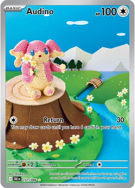 Audino (151/086) [Scarlet & Violet: Black Bolt] | Exor Games Summserside