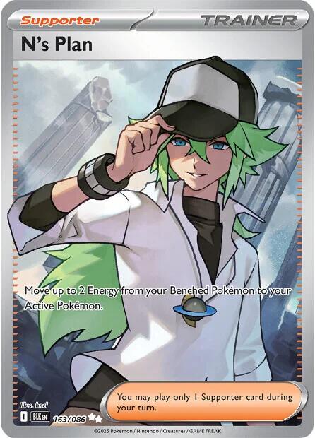 N's Plan (163/086) [Scarlet & Violet: Black Bolt] | Exor Games Summserside