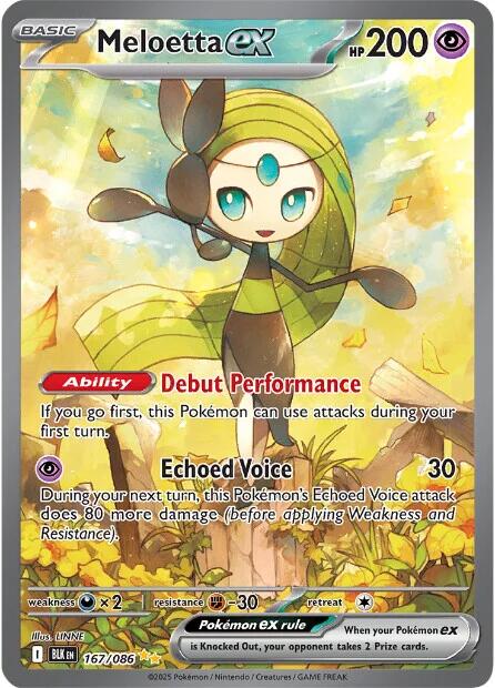 Meloetta ex (167/086) [Scarlet & Violet: Black Bolt] | Exor Games Summserside