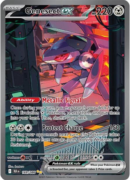 Genesect ex (169/086) [Scarlet & Violet: Black Bolt] | Exor Games Summserside