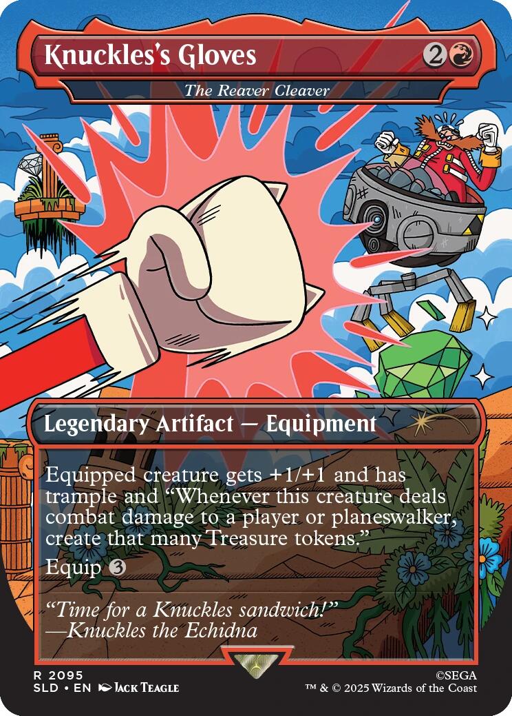Knuckles's Gloves - The Reaver Cleaver [Secret Lair Drop Series] | Exor Games Summserside