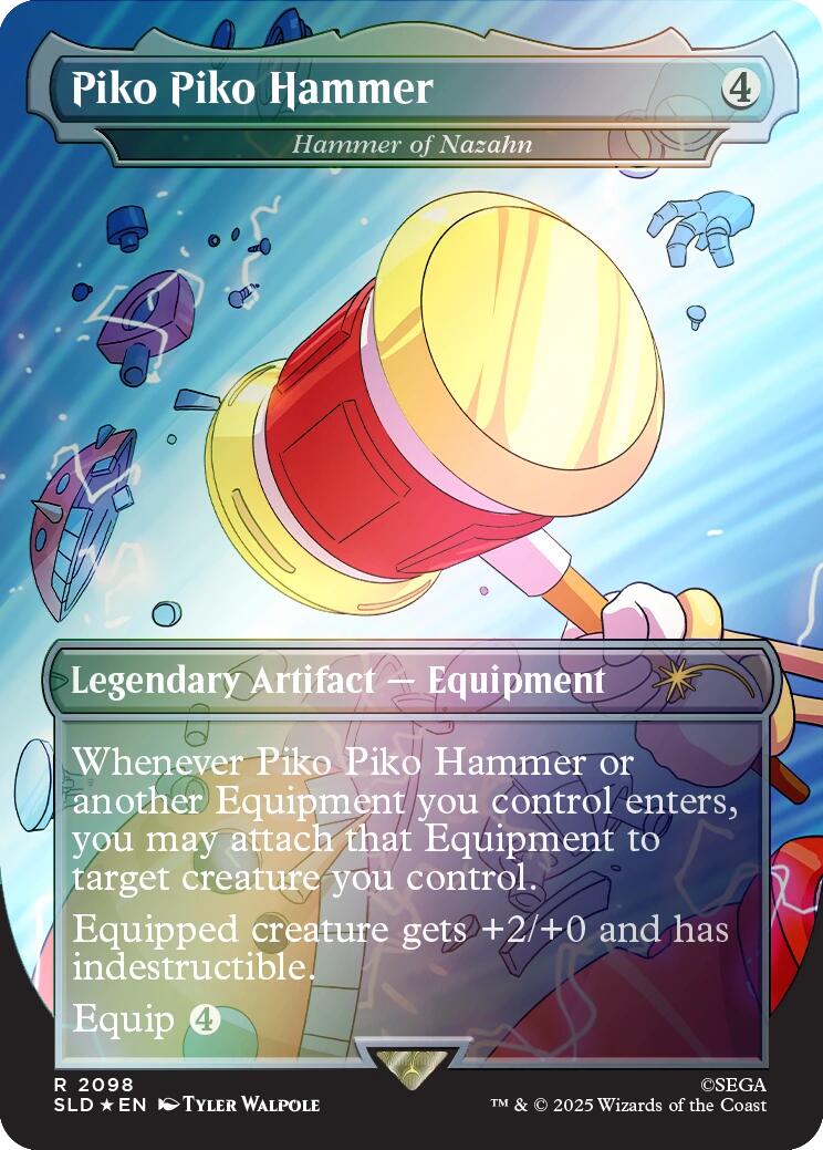 Piko Piko Hammer - Hammer of Nazahn (Rainbow Foil) [Secret Lair Drop Series] | Exor Games Summserside