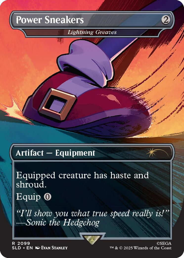 Power Sneakers - Lightning Greaves [Secret Lair Drop Series] | Exor Games Summserside