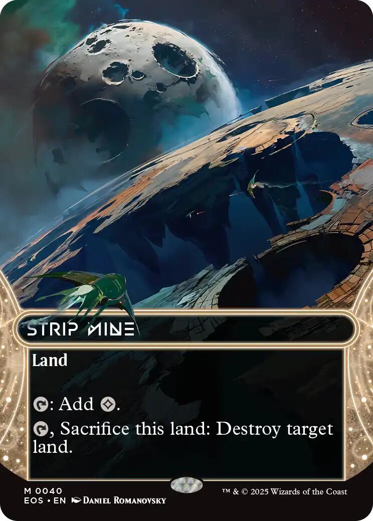 Strip Mine (0040) (Borderless) [Edge of Eternities: Stellar Sights] | Exor Games Summserside