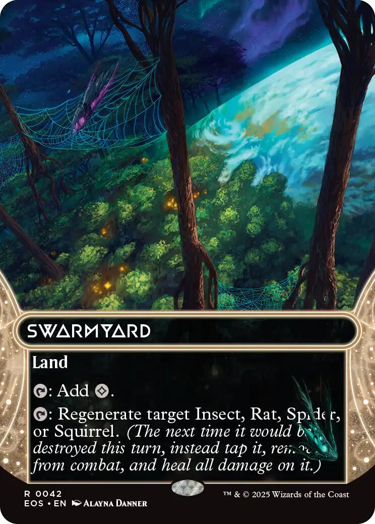 Swarmyard (0042) (Borderless) [Edge of Eternities: Stellar Sights] | Exor Games Summserside