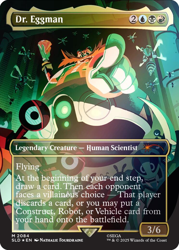 Dr. Eggman (Rainbow Foil) [Secret Lair Drop Series] | Exor Games Summserside