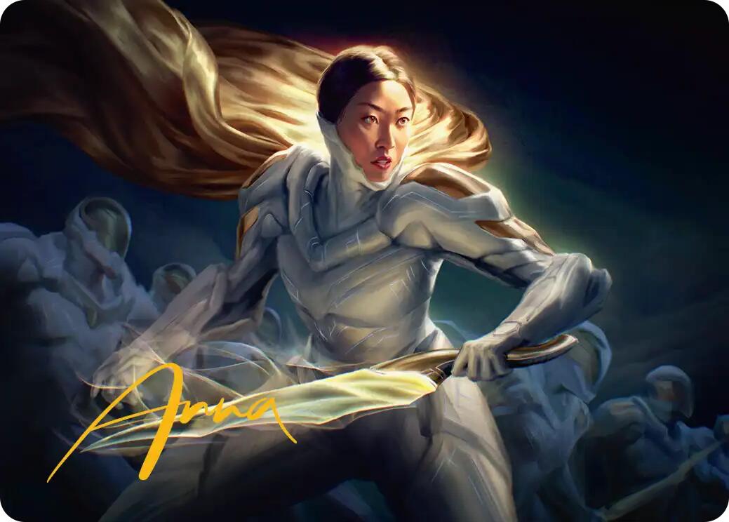 Cosmogrand Zenith Art Card (Gold-Stamped Signature) [Edge of Eternities Art Series] | Exor Games Summserside