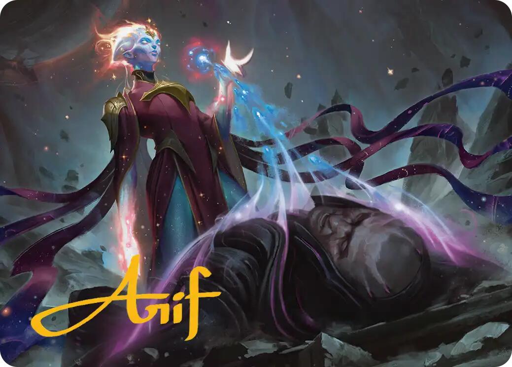 Lightstall Inquisitor Art Card (Gold-Stamped Signature) [Edge of Eternities Art Series] | Exor Games Summserside