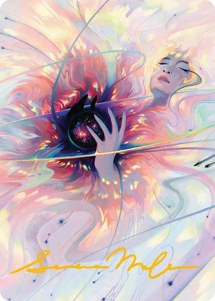 Beyond the Quiet Art Card (Gold-Stamped Signature) [Edge of Eternities Art Series] | Exor Games Summserside