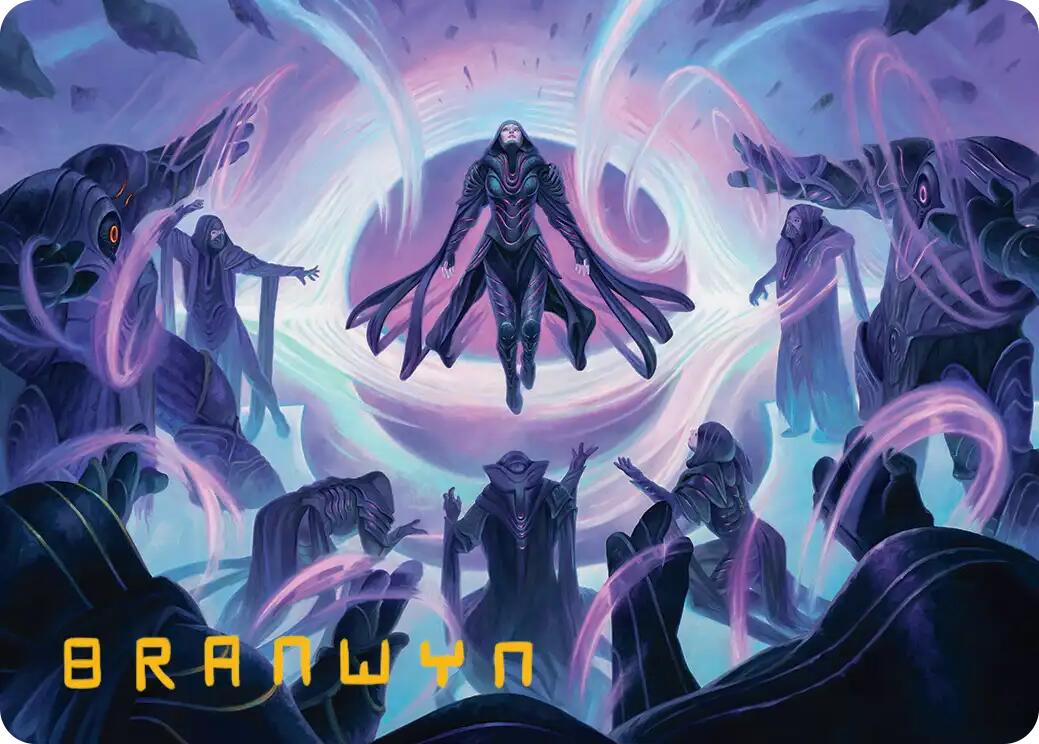 Chorale of the Void Art Card (Gold-Stamped Signature) [Edge of Eternities Art Series] | Exor Games Summserside