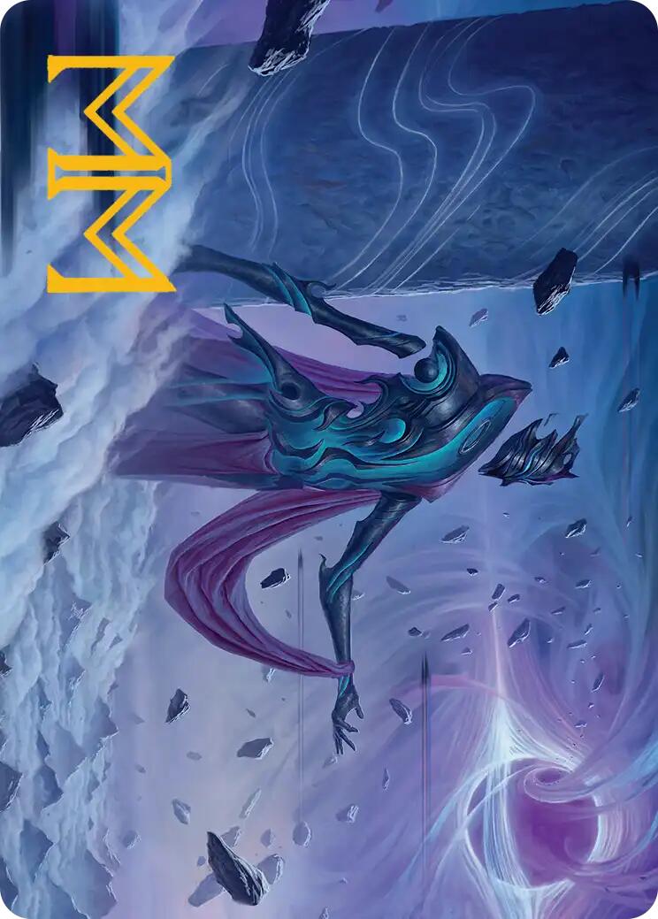 Bygone Colossus Art Card (Gold-Stamped Signature) [Edge of Eternities Art Series] | Exor Games Summserside