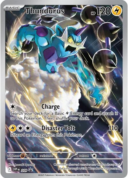 Thundurus (209) [Scarlet & Violet: Black Star Promos] | Exor Games Summserside
