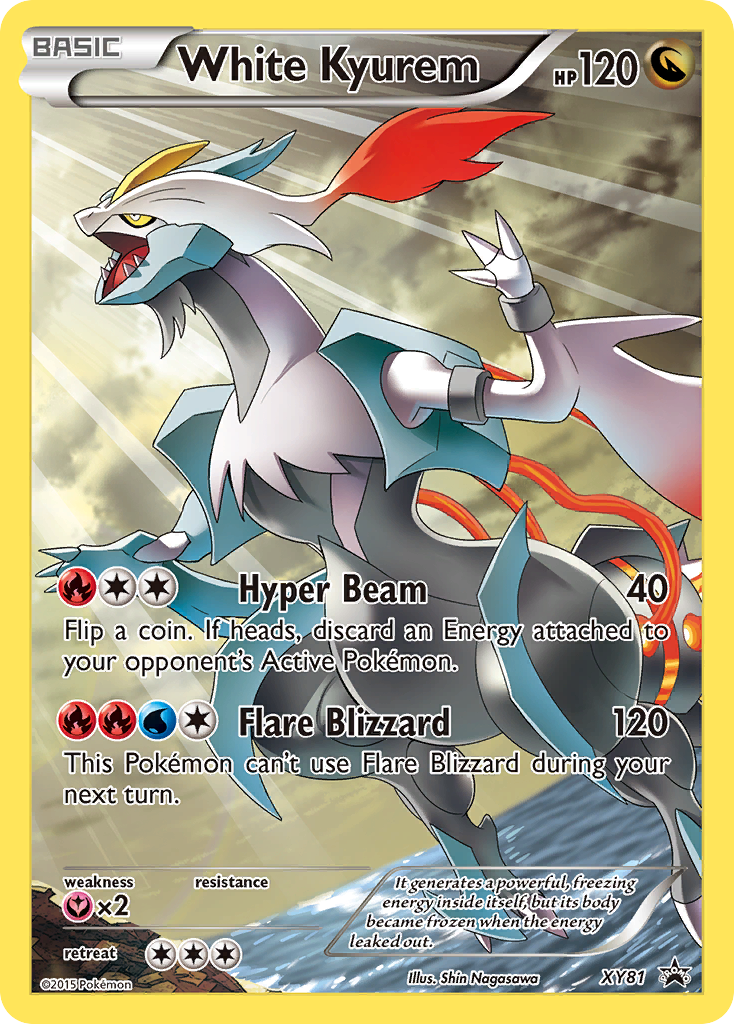 White Kyurem (XY81) (Full Art Promo) [XY: Black Star Promos] | Exor Games Summserside