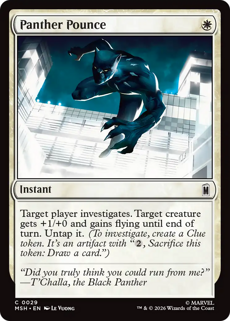 Panther Pounce [Marvel Super Heroes] | Exor Games Summserside
