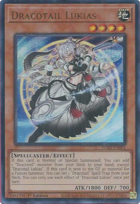 Dracotail Lukias [JUSH-EN001] Ultra Rare | Exor Games Summserside