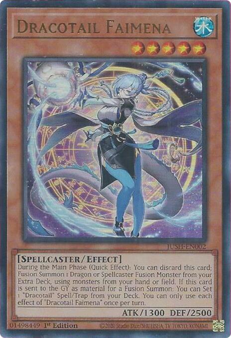 Dracotail Faimena [JUSH-EN002] Ultra Rare | Exor Games Summserside