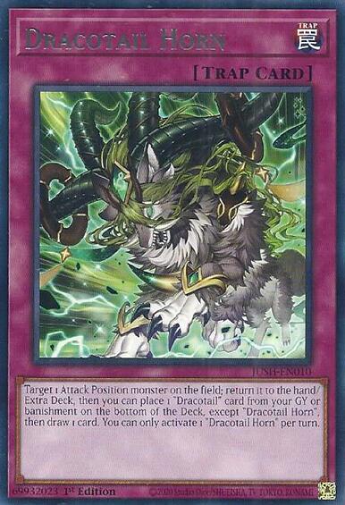 Dracotail Horn [JUSH-EN010] Rare | Exor Games Summserside