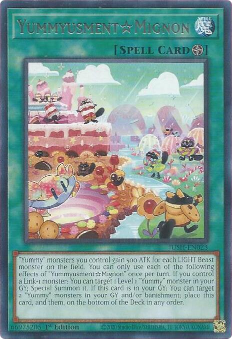 YummyusmentMignon [JUSH-EN023] Rare | Exor Games Summserside