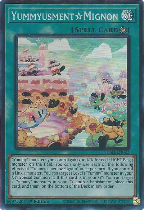 YummyusmentMignon (Super Rare) [JUSH-EN023] Super Rare | Exor Games Summserside