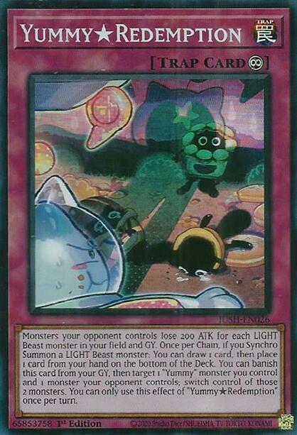 YummyRedemption (Super Rare) [JUSH-EN026] Super Rare | Exor Games Summserside