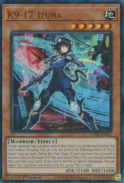 K9-17 Izuna [JUSH-EN031] Ultra Rare | Exor Games Summserside
