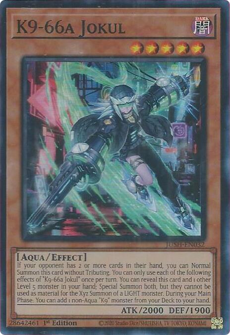 K9-66a Jokul [JUSH-EN032] Super Rare | Exor Games Summserside
