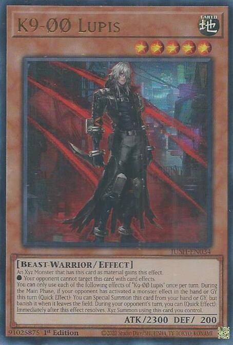 K9-00 Lupis [JUSH-EN034] Ultra Rare | Exor Games Summserside